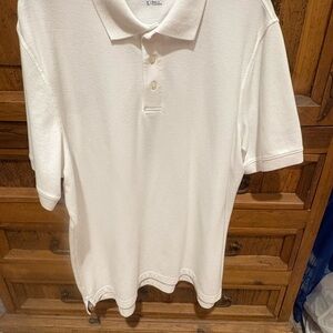 Croft & Barrow White Polo Shirt